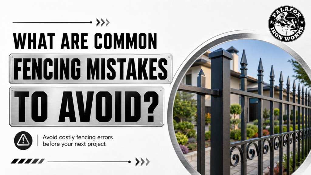 common fencing mistakes to avoid