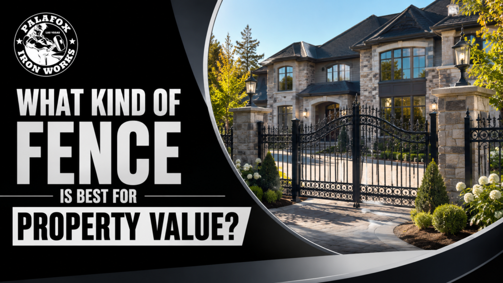 best fence for property value