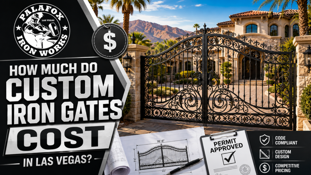 custom iron gates cost Las Vegas